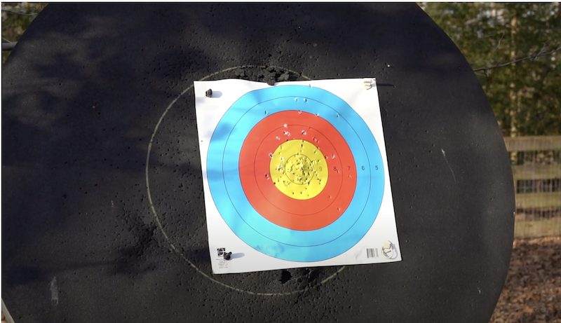 ARCHERY TARGET STAND FOR LAYERED FOAM TARGETS 