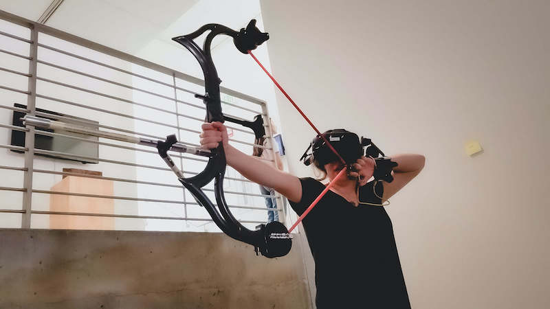 UCLA Student Develops Virtual Archery Training Simulator